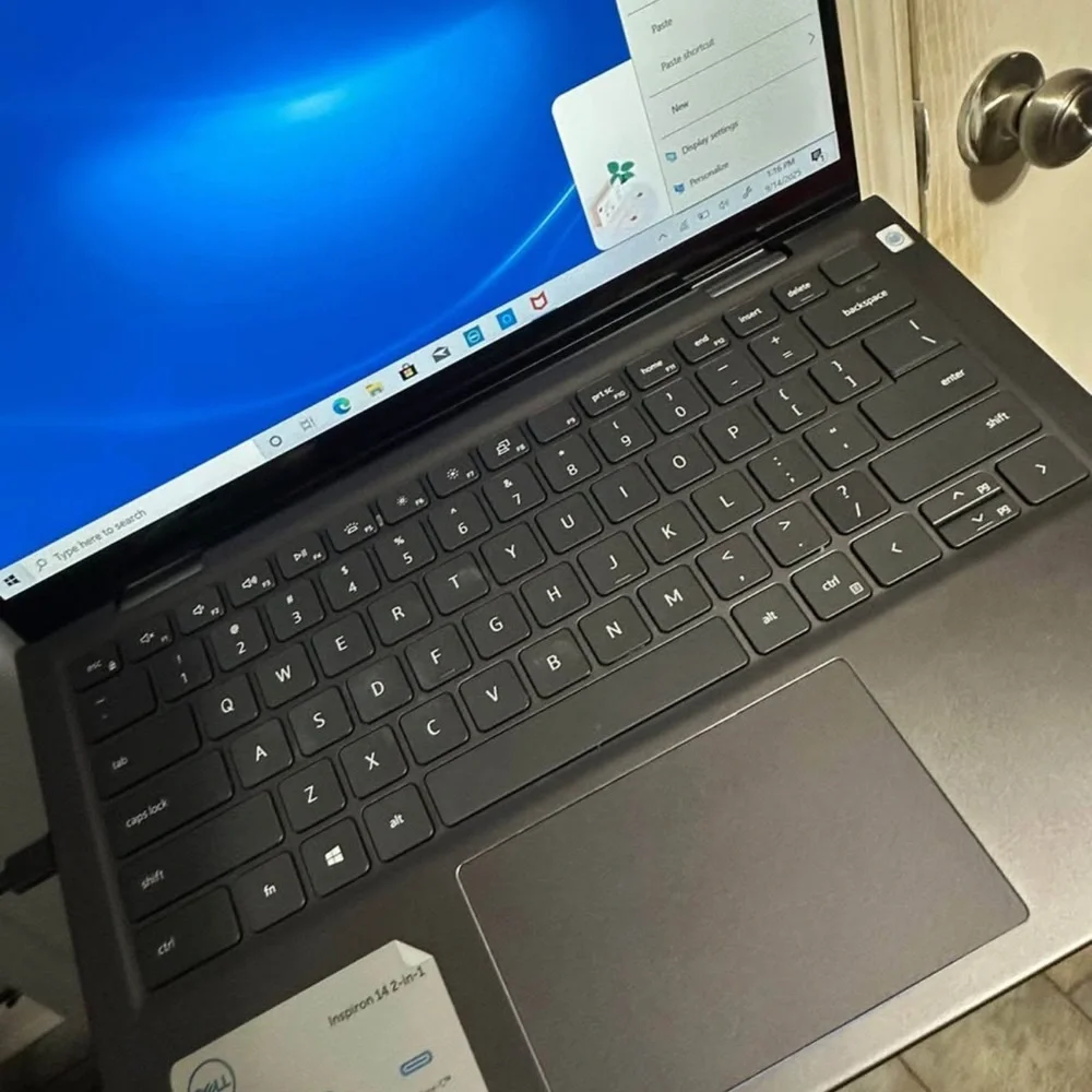 Dell Silver Laptop